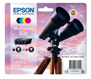 Eredeti Epson 502 multipack (4 szín)