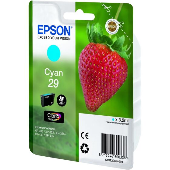 Eredeti Epson 29 ciánkék patron