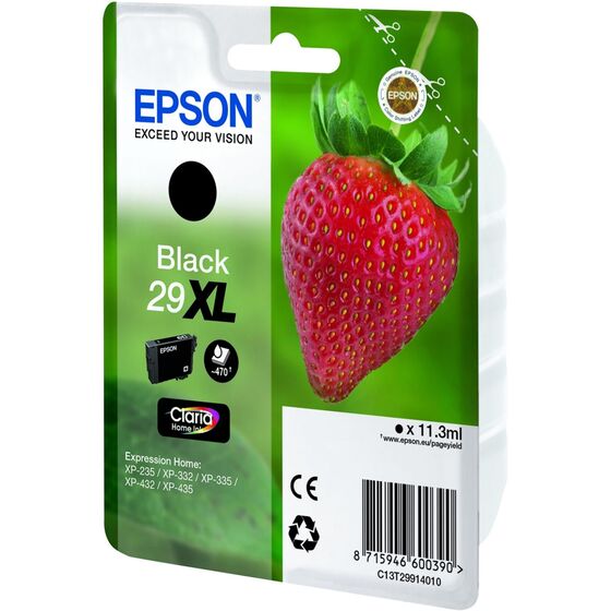 Eredeti Epson 29XL nagy kapacitású fekete patron