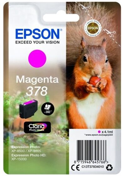 Eredeti Epson 378 magenta patron