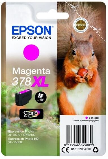 Eredeti Epson 378XL nagy kapacitású magenta patron