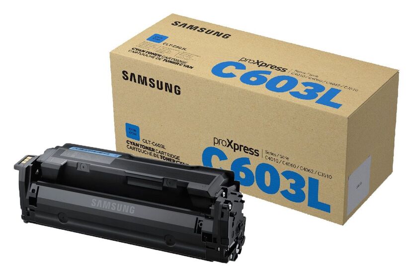 Eredeti Samsung CLT-C603L ciánkék toner (SU080A)