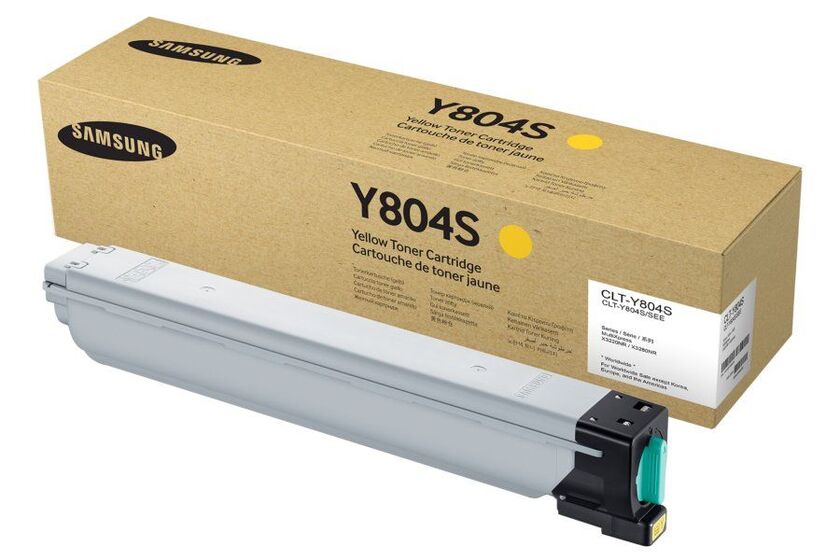 Eredeti Samsung CLT-Y804S sárga toner (SS721A)