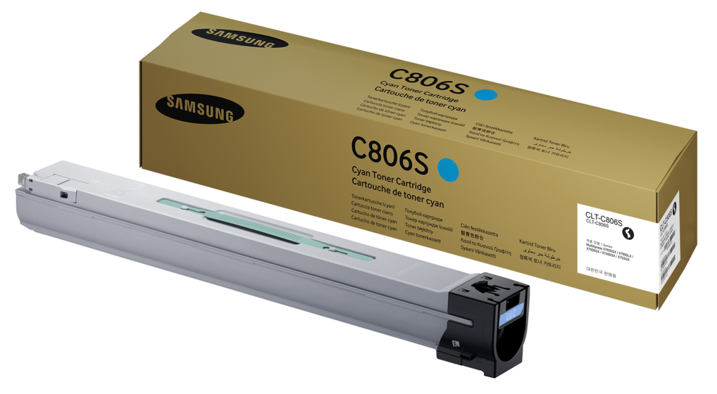 Eredeti Samsung CLT-C806S ciánkék toner (SS553A)
