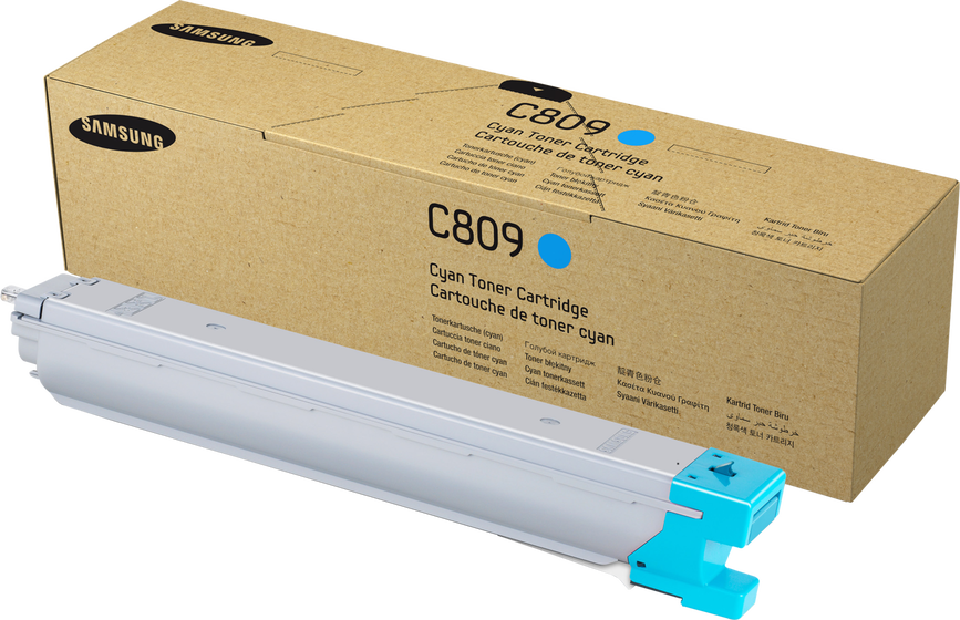 Eredeti Samsung CLT-C809S ciánkék toner (SS567A)