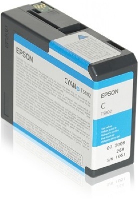 Eredeti Epson T580 ciánkék patron