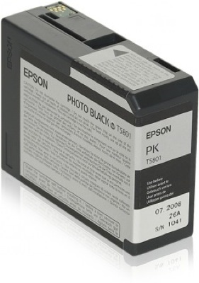 Eredeti Epson T580 foto-fekete patron