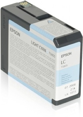 Eredeti Epson T580 világos-ciánkék patron