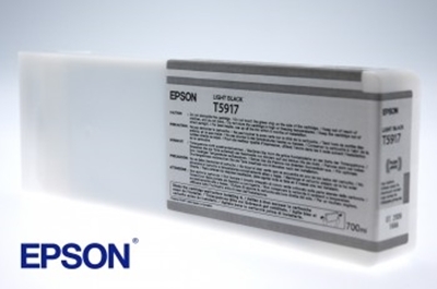 Eredeti Epson T5917 világos fekete patron