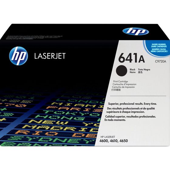 HP 641A fekete toner (C9720A) eredeti