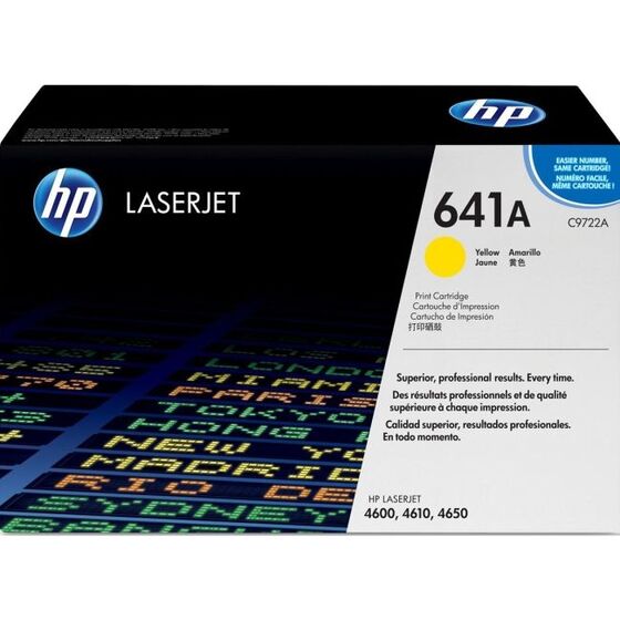 HP 641A sárga toner (C9722A) eredeti
