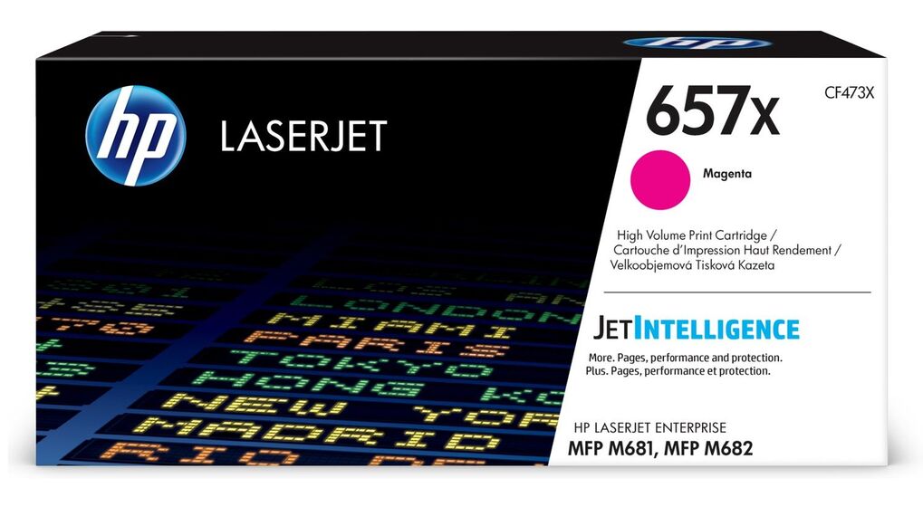 HP 657X nagy kapacitású magenta toner (CF473X) eredeti