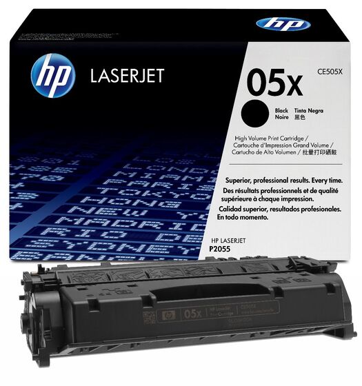 HP 05X nagy kapacitású toner (CE505X) eredeti