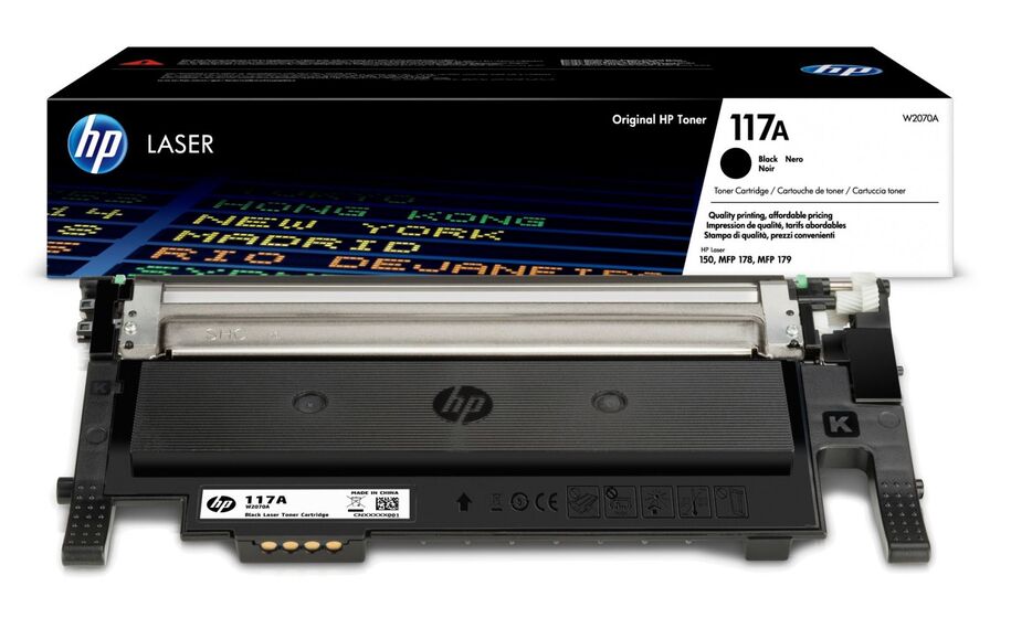 HP 117A fekete toner (W2070A) eredeti