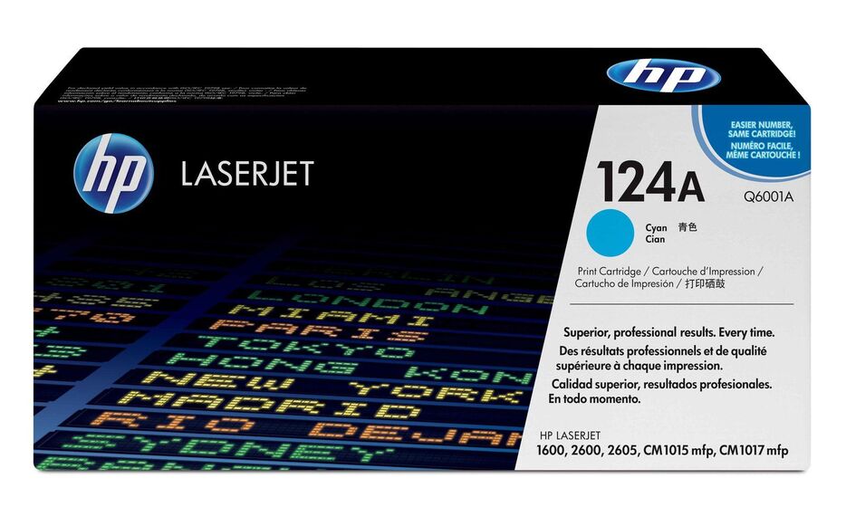 HP 124A ciánkék toner (Q6001A) eredeti