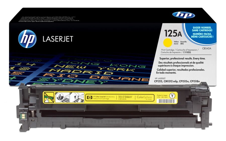 HP 125A sárga toner (CB542A) eredeti