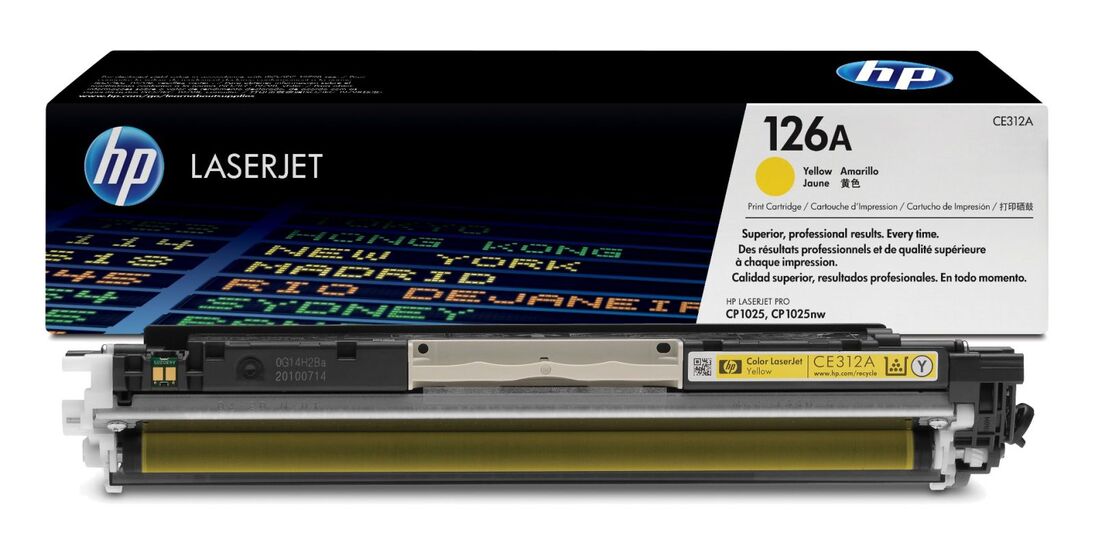 HP 126A sárga toner (CE312A) eredeti