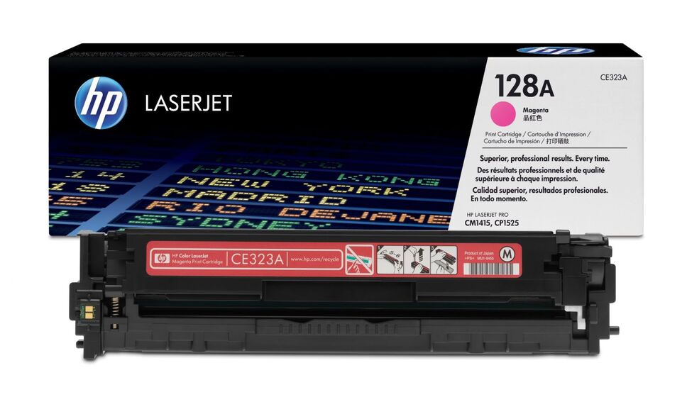 HP 128A magenta toner (CE323A) eredeti