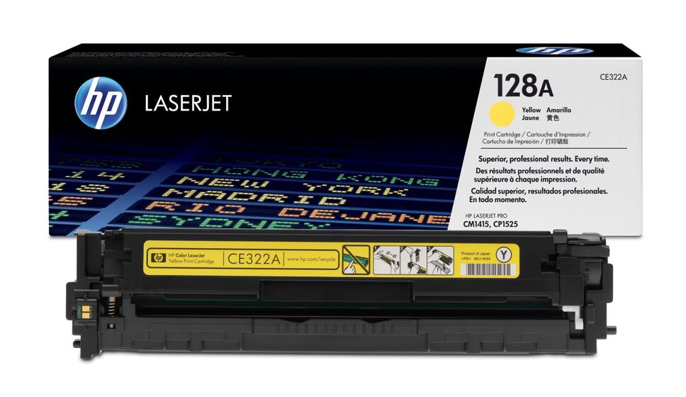 HP 128A sárga toner (CE322A) eredeti