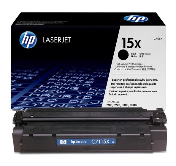 HP 15X nagy kapacitású toner (C7115X) eredeti