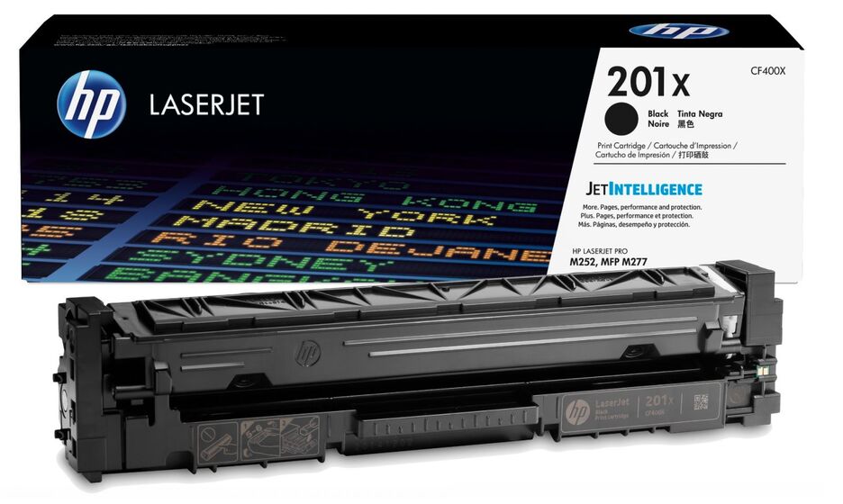 HP 201X nagy kapacitású fekete toner (CF400X) eredeti