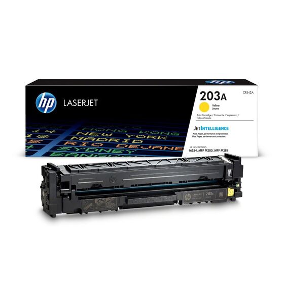 HP 203A sárga toner (CF542A) eredeti