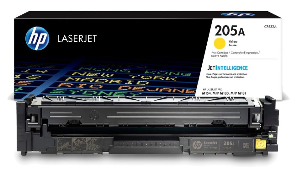 HP 205A sárga toner (CF532A) eredeti