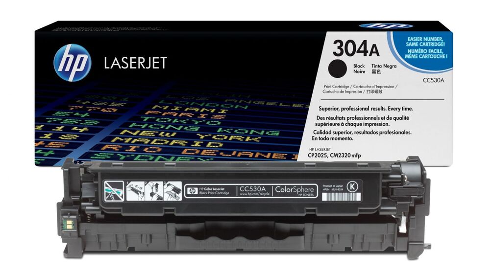 HP 304A fekete toner (CC530A) eredeti