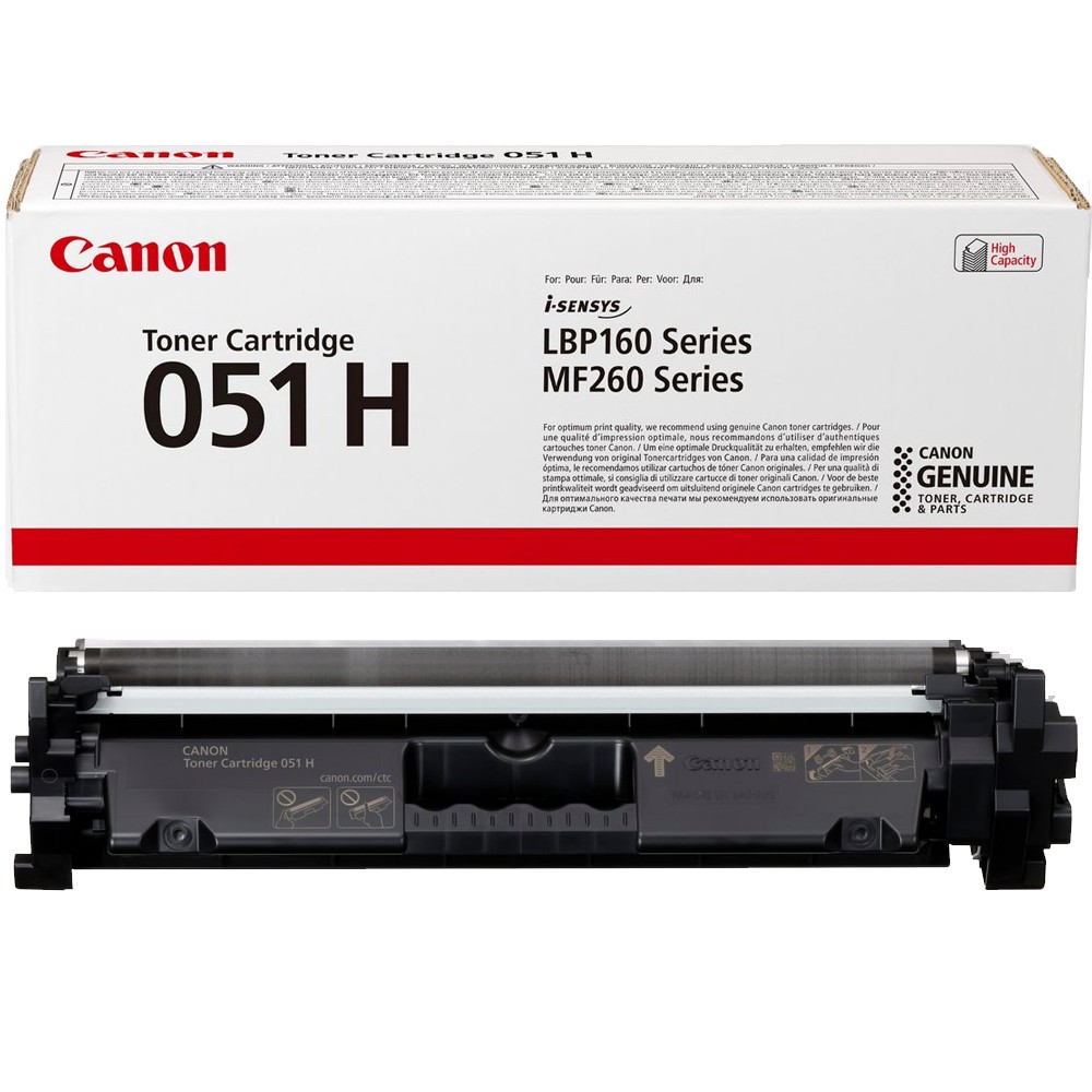 Eredeti Canon 051H Nagy Kapacitású Toner (CRG-051H) | Ingyenes Kiszállítás