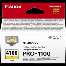 Canon PFI-4100Y sárga patron (6780C001) eredeti