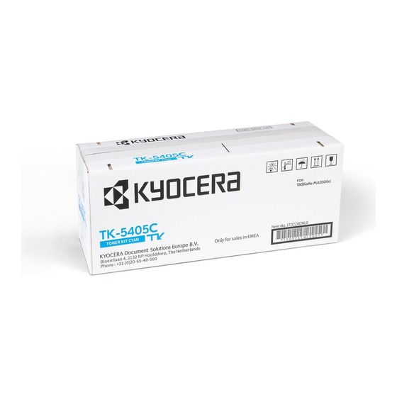Kyocera TK-5405C ciánkék toner (1T02Z6CNL0) eredeti