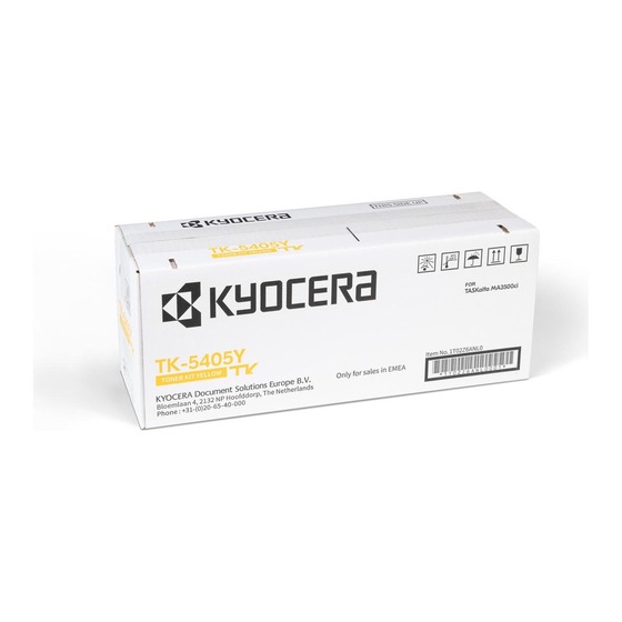 Kyocera TK-5405Y sárga toner (1T02Z6ANL0) eredeti