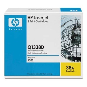 HP Q1338D toner dupla csomag (2db Q1338A) eredeti