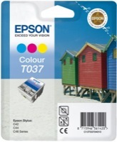 Eredeti Epson T037 színes patron
